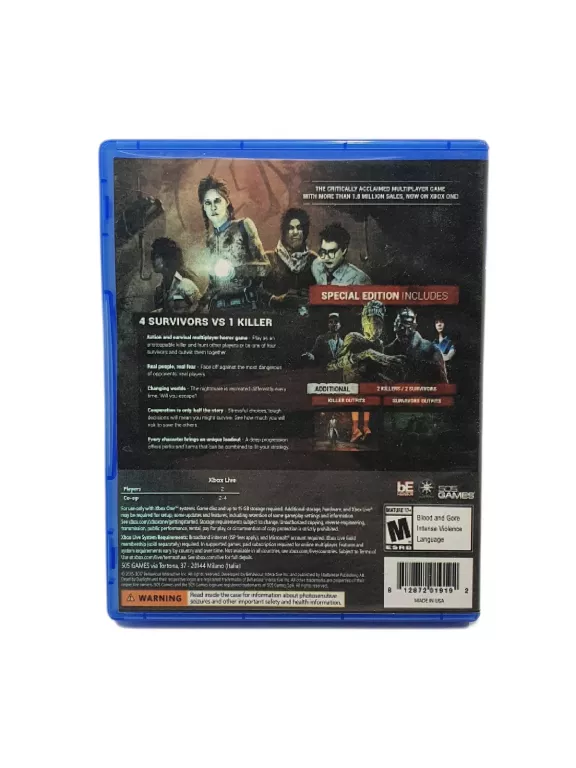 GRA PS4 DEAD BY DAYLIGHT