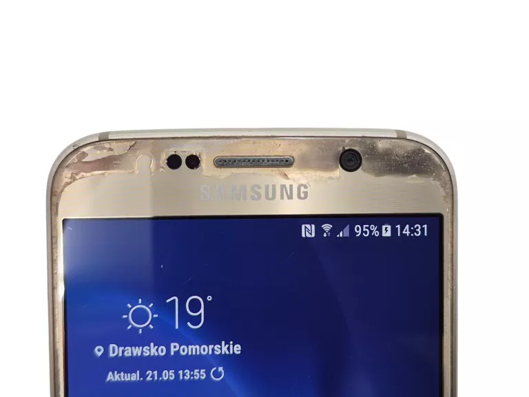TELEFON SAMSUNG GALAXY S6 3/32GB 5.1'' 2550MAH SUPER AMOLED ZŁOTY OPIS