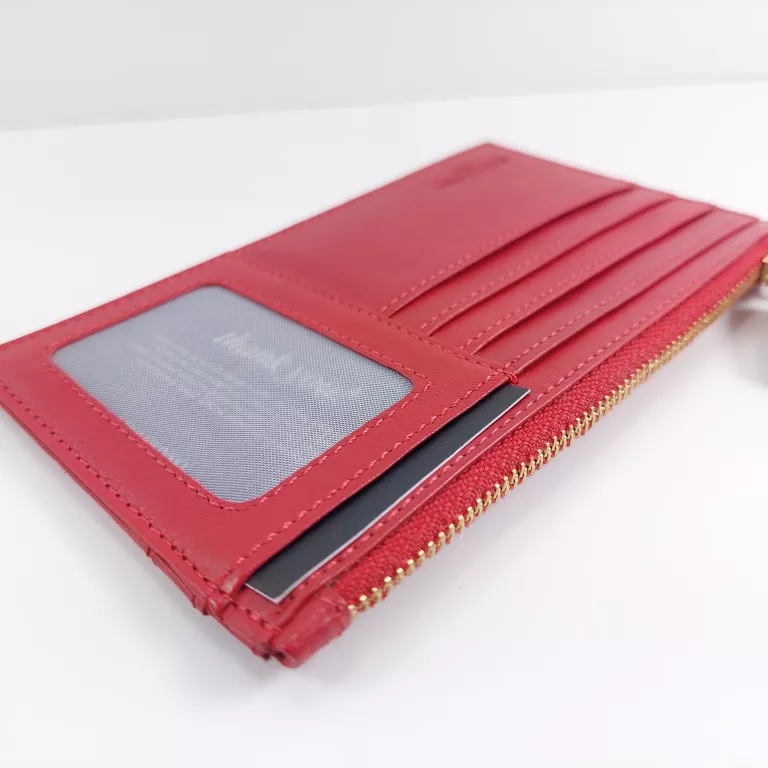 PORTFEL ETUI NA KARTY CZERWONY CHOLEWIŃSKI