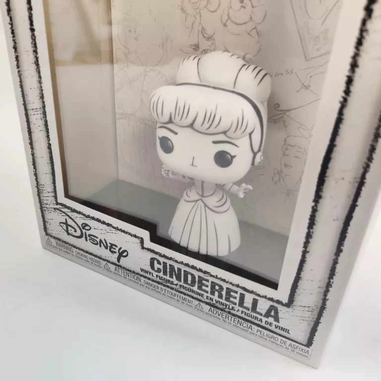 CINDERELLA POP! COMIC COVER VINYL FIGURKA SKETCHED- CINDERELLA 9 CM