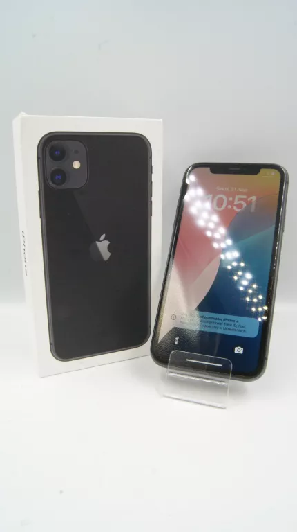 SMARTFON APPLE IPHONE 11 64GB BAT.77% PUD
