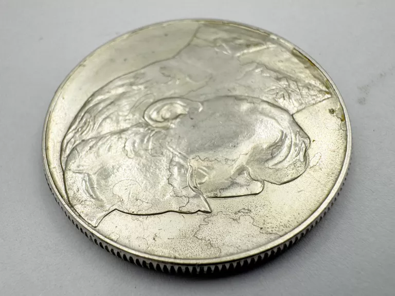 MONETA SREBRNA AG750 22,00G 10 ZŁOTYCH 1939 JÓZEF PIŁSUDSKI