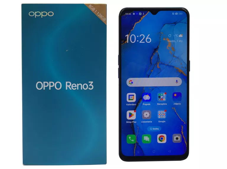SMARTFON OPPO RENO3 8/128GB 6.4" 48MPIX 4025MAH DUAL SIM