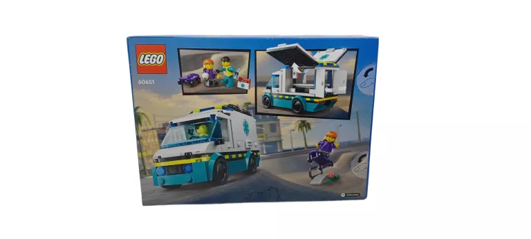 LEGO CITY KARETKA POGOTOWIA 60451