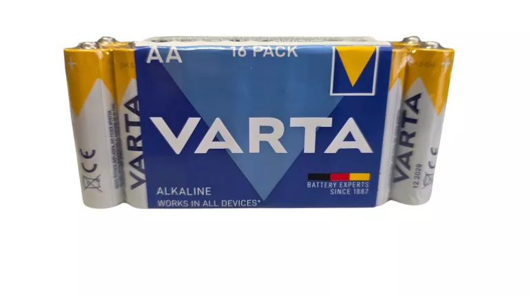 BATERIA BATERIE ZESTAW ALKAICZNA VARTA AA R6 16SZT