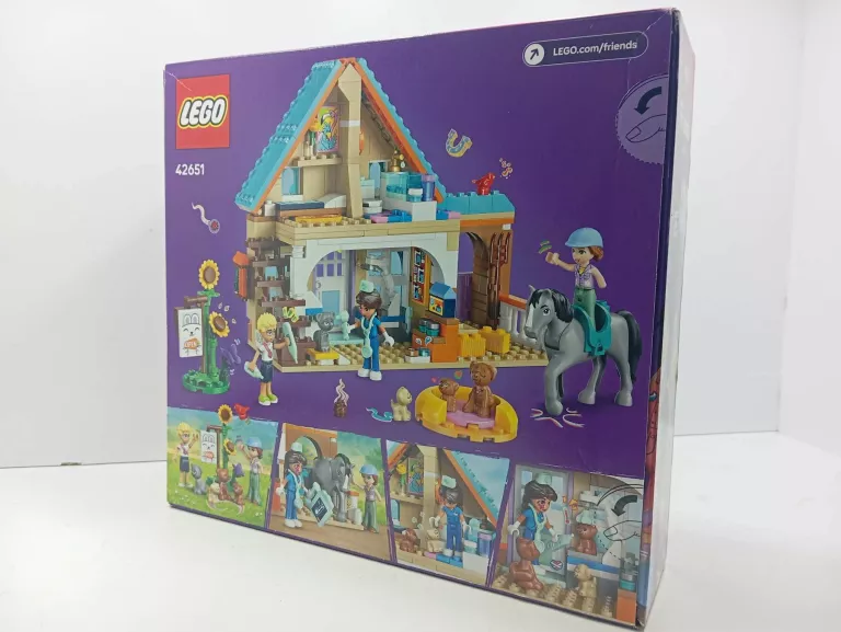 LEGO 42651 FRIENDS KOŃ I LECZNICA DLA ZWIERZĄT
