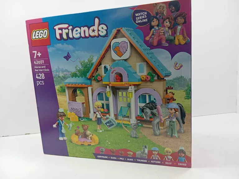 LEGO 42651 FRIENDS KOŃ I LECZNICA DLA ZWIERZĄT