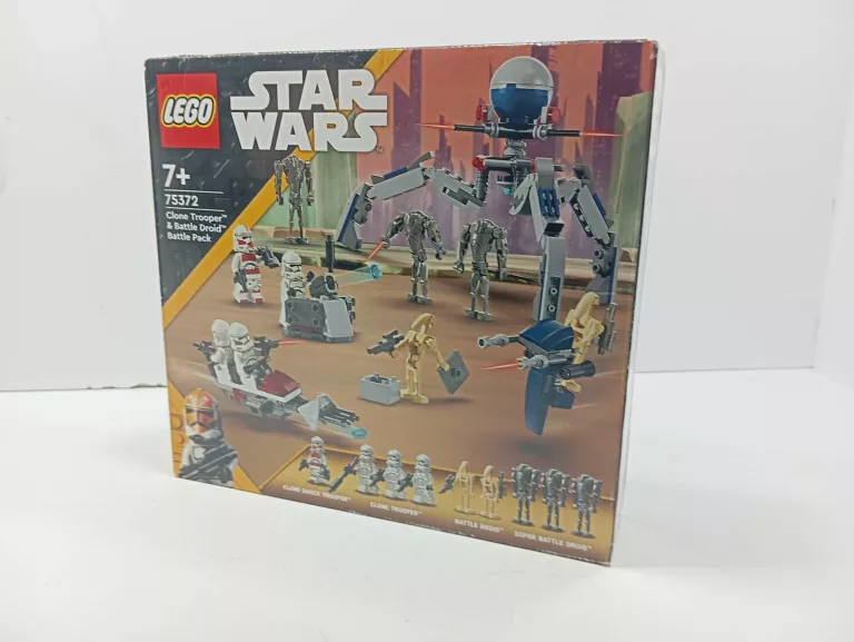 LEGO STAR WARS 75372 ZESTAW BITEWNY - Z ŻOŁNIERZEM ARMII KLONÓW I DROIDEM