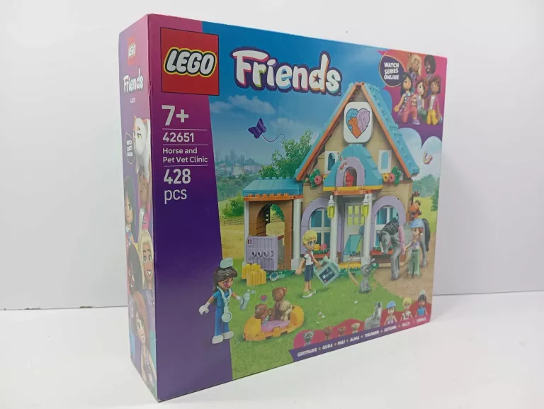 LEGO 42651 FRIENDS KOŃ I LECZNICA DLA ZWIERZĄT