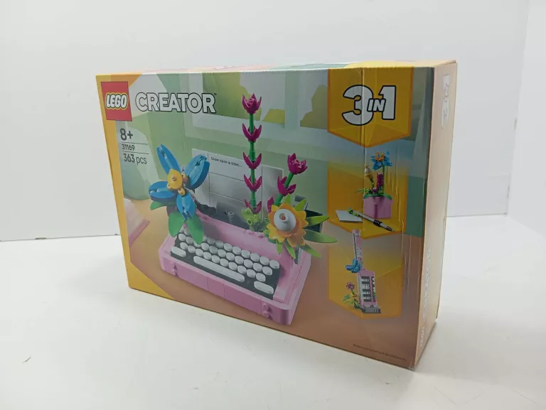 LEGO CREATOR 3 W 1 MASZYNA DO PISANIA Z KWIATAMI 31169