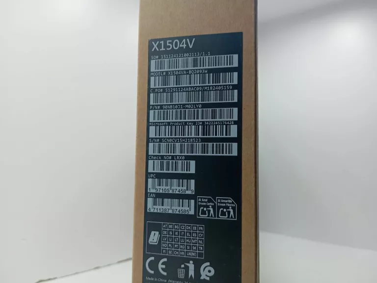 NOTEBOOK ASUS VIVOBOOK 15 X1504VA-BQ2093W 15,6" I5-1334U 16GB SSD512GB W11