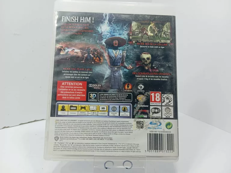 MORTAL COMBAT PS3