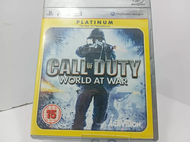 COD WORLD AT WAR PS3