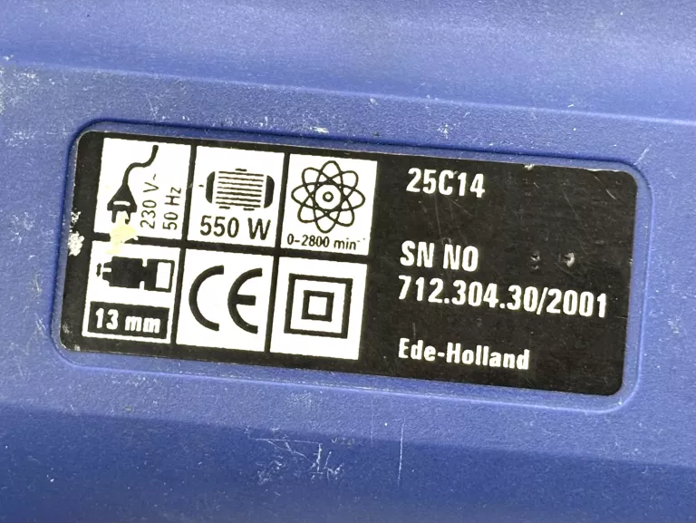 WIERTARKA UDAROWA AGOJAMA 25C14 550W 2800RPM 13MM