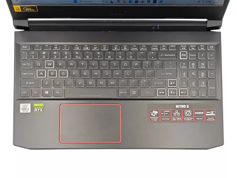 LAPTOP ACER NITRO 5 AN515-55 15,6" I5-10300H 8GB 512GB SSD RTX 2060 WIN 11