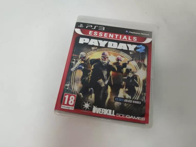 GRA PS3 PAYDAY 2