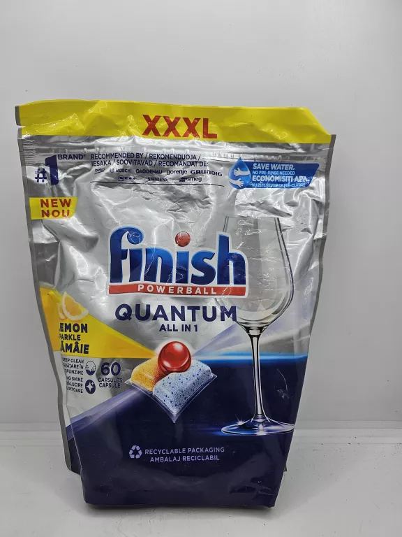 FINISH POWER BALL QUANTUM ALL IN 1 60SZT