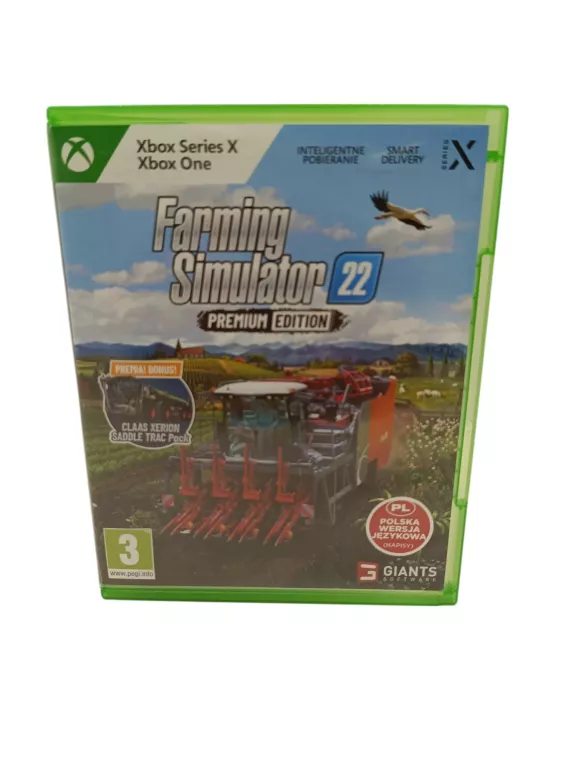 GRA XBOX ONE FARMING SIMULATOR 22