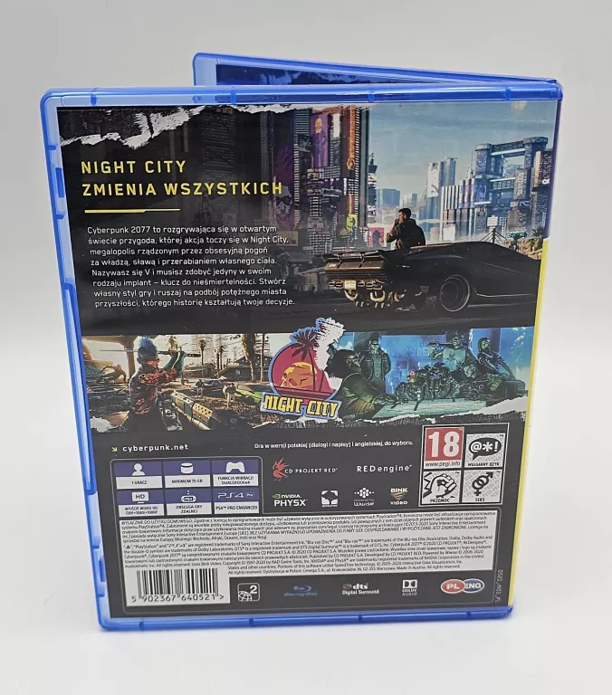 GRA PS4 CYBERPUNK 2077