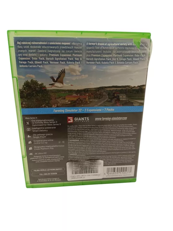 GRA XBOX ONE FARMING SIMULATOR 22