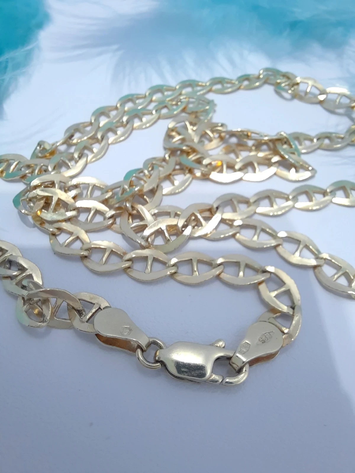 okazja-konkretny-zloty-lancuch-gucci-14k-dlugosc-calkowita-5000