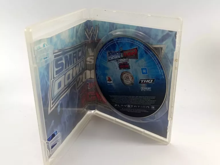 PS3 SMACK DOWN VS RAW 2008