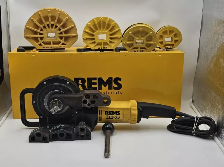 GIĘTARKA ELEKTRYCZNA DO RUR REMS CURVO SET 58 ZESTAW