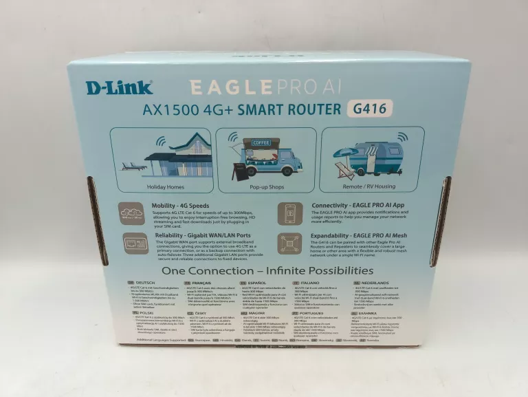 ROUTER D-LINK G416 KOMPLET