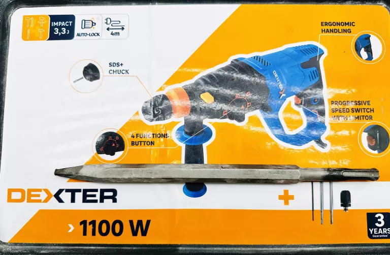 MŁOTOWIERTARKA DEXTER POWER 1100RH2-40.5 G1117