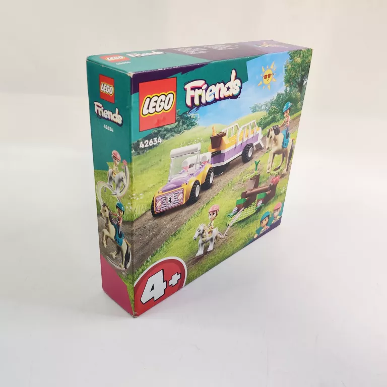 LEGO FRIENDS 42634 PRZYCZEPKA DLA KONIA I KUCYKA