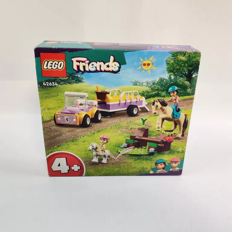 LEGO FRIENDS 42634 PRZYCZEPKA DLA KONIA I KUCYKA