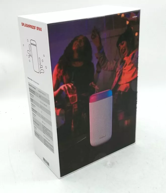 HAMA GŁOŚNIK MOBILNY BLUETOOTH SHINE 2.0 LED NA PREZENT NA RYBY WĘDKARSKI