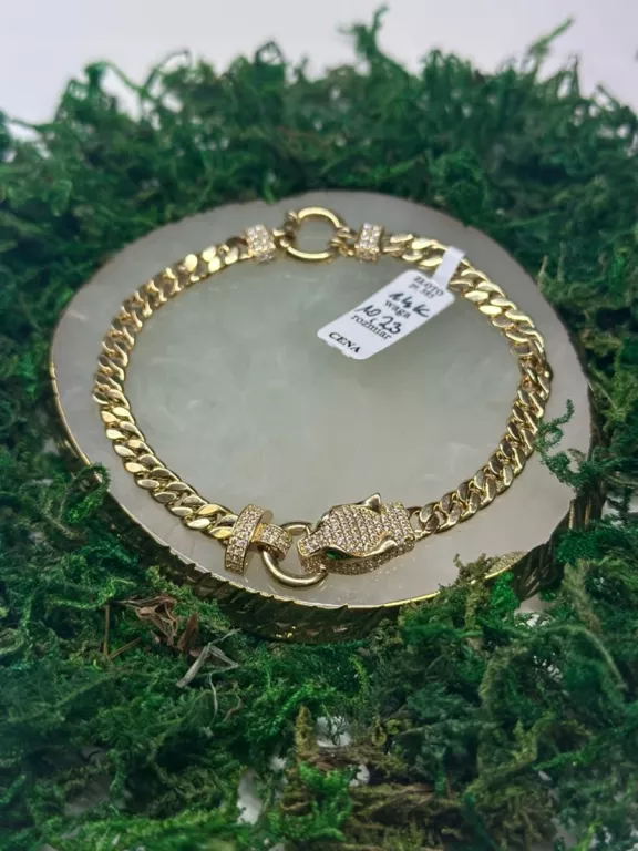 ZŁOTA BRANSOLETKA PR. 585 / 10,23 G / DŁ. 20 CM