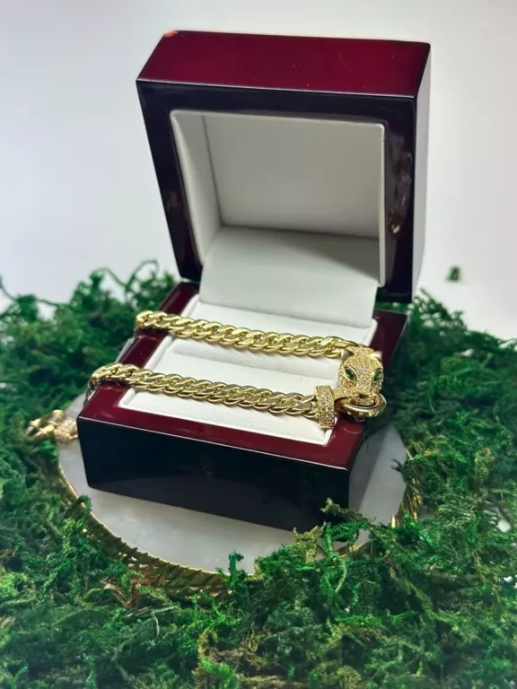 ZŁOTA BRANSOLETKA PR. 585 / 10,23 G / DŁ. 20 CM
