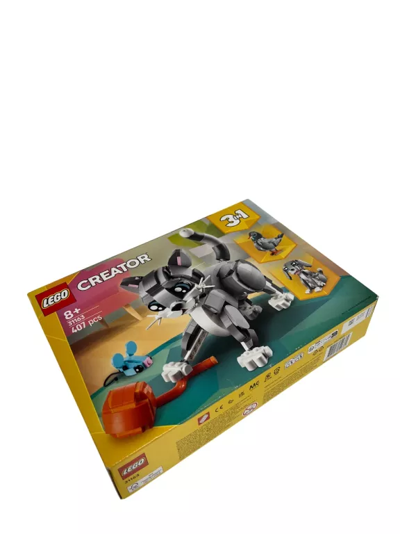 LEGO CREATOR 3 W 1 31163 TWÓRCA 31163 ŚMIESZNY KOT