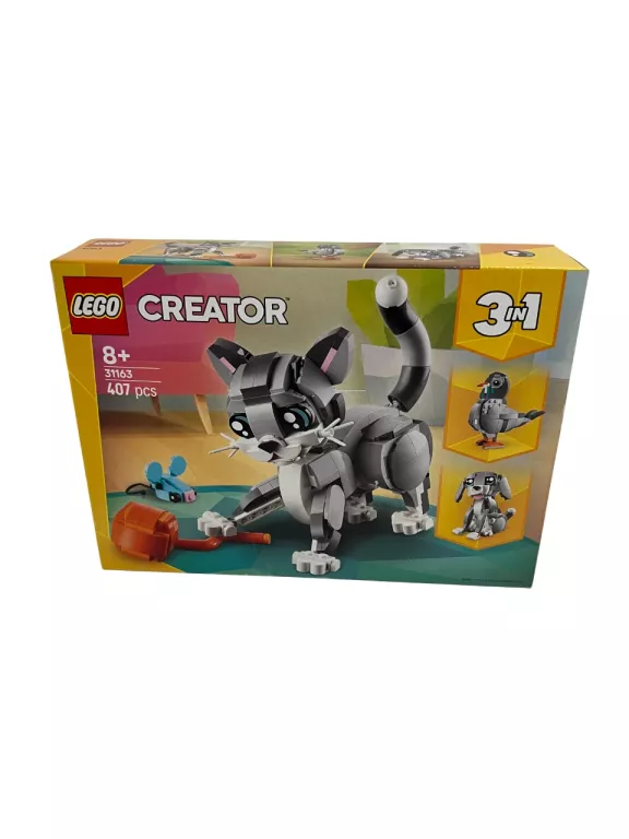 LEGO CREATOR 3 W 1 31163 TWÓRCA 31163 ŚMIESZNY KOT