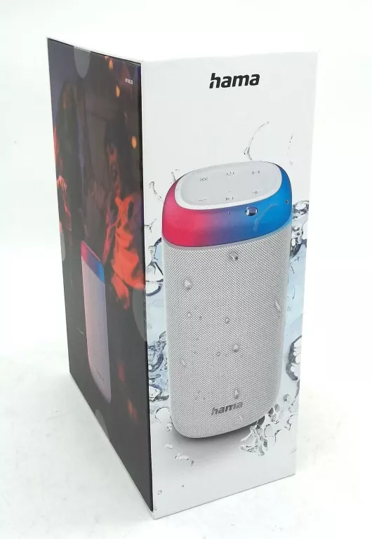 HAMA GŁOŚNIK MOBILNY BLUETOOTH SHINE 2.0 LED NA PREZENT NA RYBY WĘDKARSKI