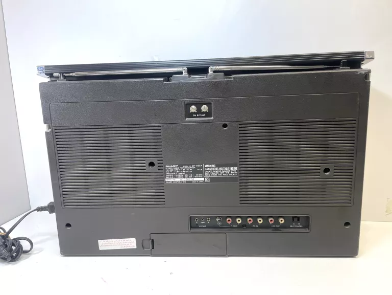 SHARP GF-666 GHETTOBLASTER MAGNETOFON RADIO BOOMBOX OPIS!!