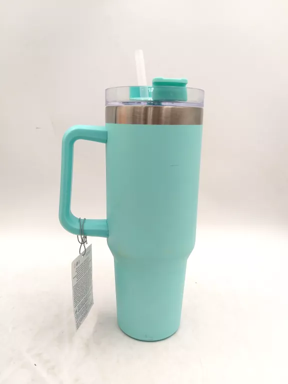 KUBEK TERMICZNY ZE SŁOMKĄ ZILEONY 1100ML