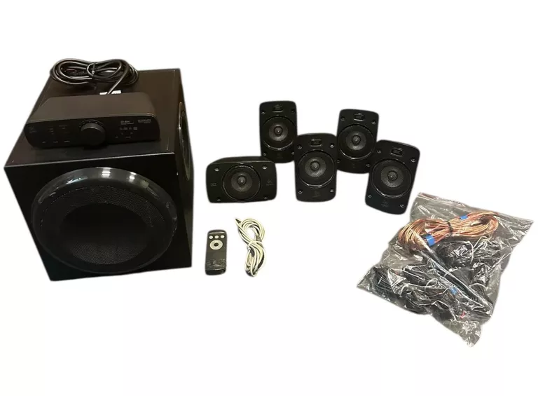 ZESTAW GŁOŚNIKÓW KINO DOMOWE 5.1 LOGITECH Z906 THX 500W