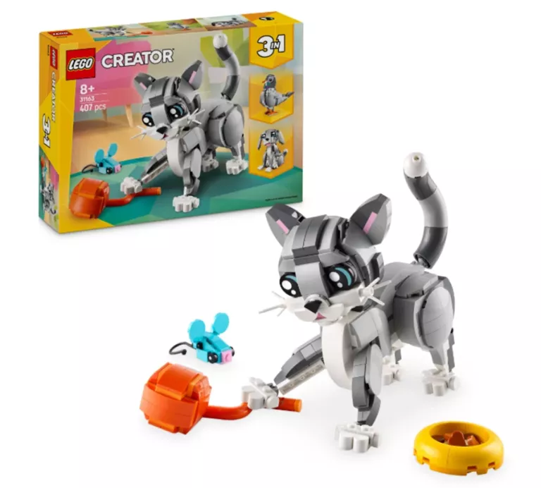 LEGO 31163 CREATOR 3 W 1 PSOTNY KOT