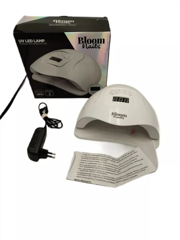 LAMPA DO PAZNOKICI BLOOM NAILS 48W PUDEŁKO