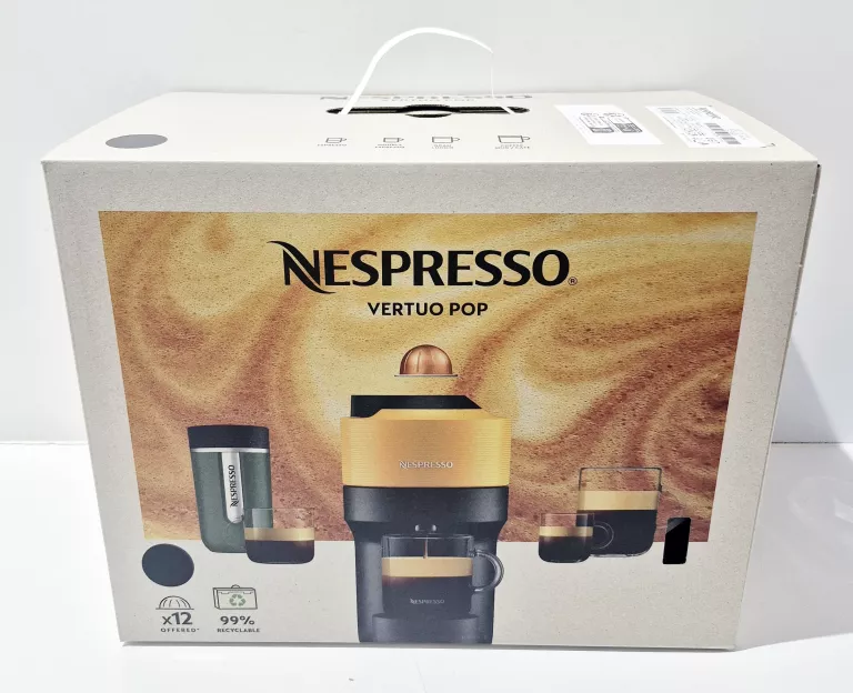 EKSPRES KAPSUŁKOWY DE'LONGHI VERTUO POP NESPRESSO CZARNY