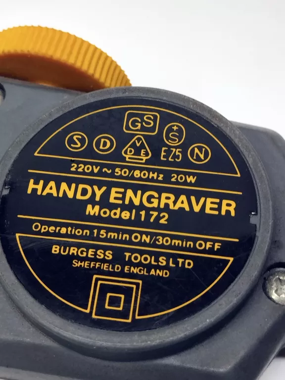 GRAWERKA RĘCZNA BURGESS HANDY ENGRAVER 172