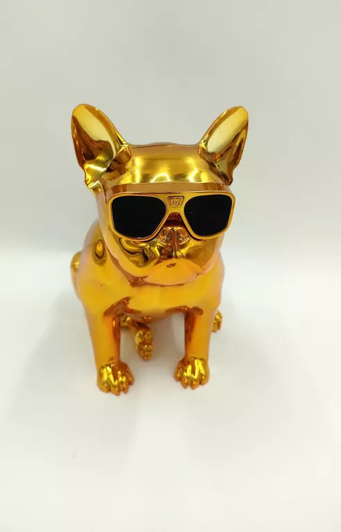 GŁOŚNIK BLUETOOTH ZŁOTY BULDOG OKAZJA!