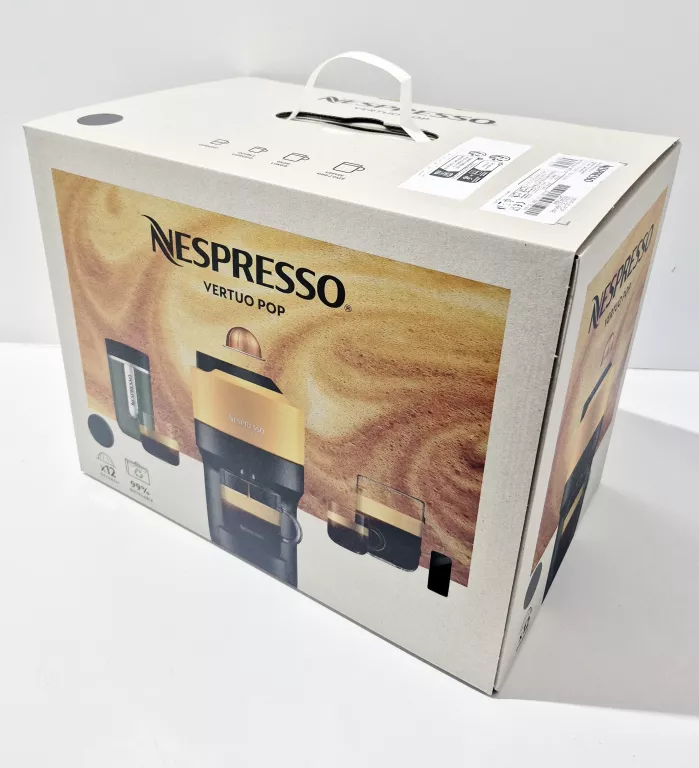 EKSPRES KAPSUŁKOWY DE'LONGHI VERTUO POP NESPRESSO CZARNY