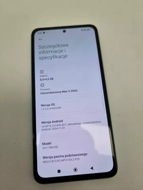 TELEFON REDMI NOTE 14 8/256GB