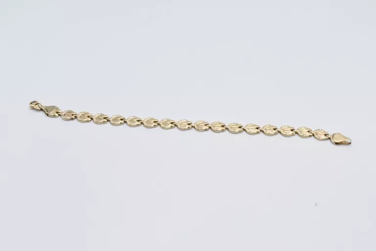 ZŁOTA BRANSOLETKA (PR. 585, 19CM, 7,16G)