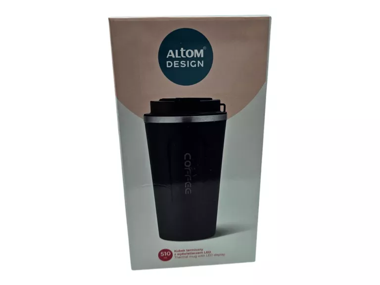 KUBEK TERMICZNY Z WYŚWIETLACZEM LED ALTOM DESIGN 510 ML