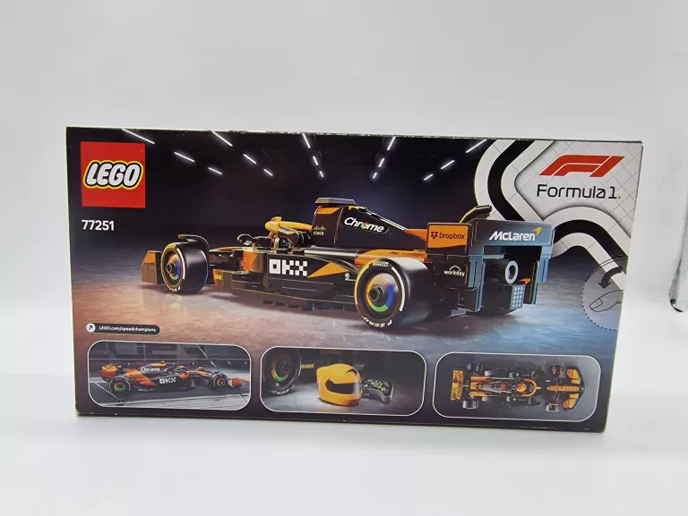 LEGO 77251 SPEED CHAMPIONS BOLID F1 MCLAREN TEAM MCL38